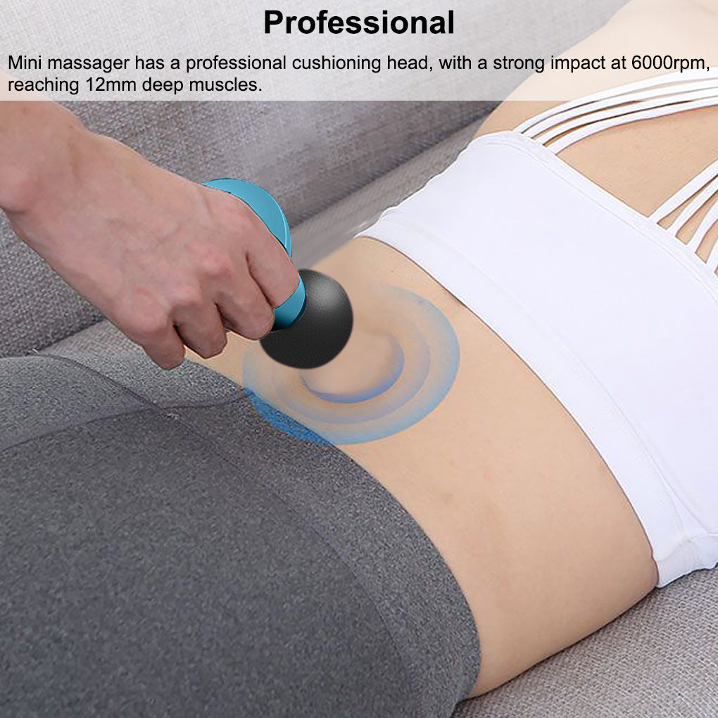 Powerful Mini Massage Gun – Deep Relief Anytime, Anywhere!