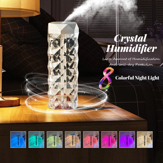 Breathe, Relax, Glow – The Ultimate Crystal Mist Lamp!